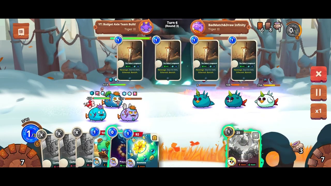 Catfish Gill vs Curse Hotbutt Confuse team Axie Infinity Origins S16 Rare era Top 300 Leaderboards