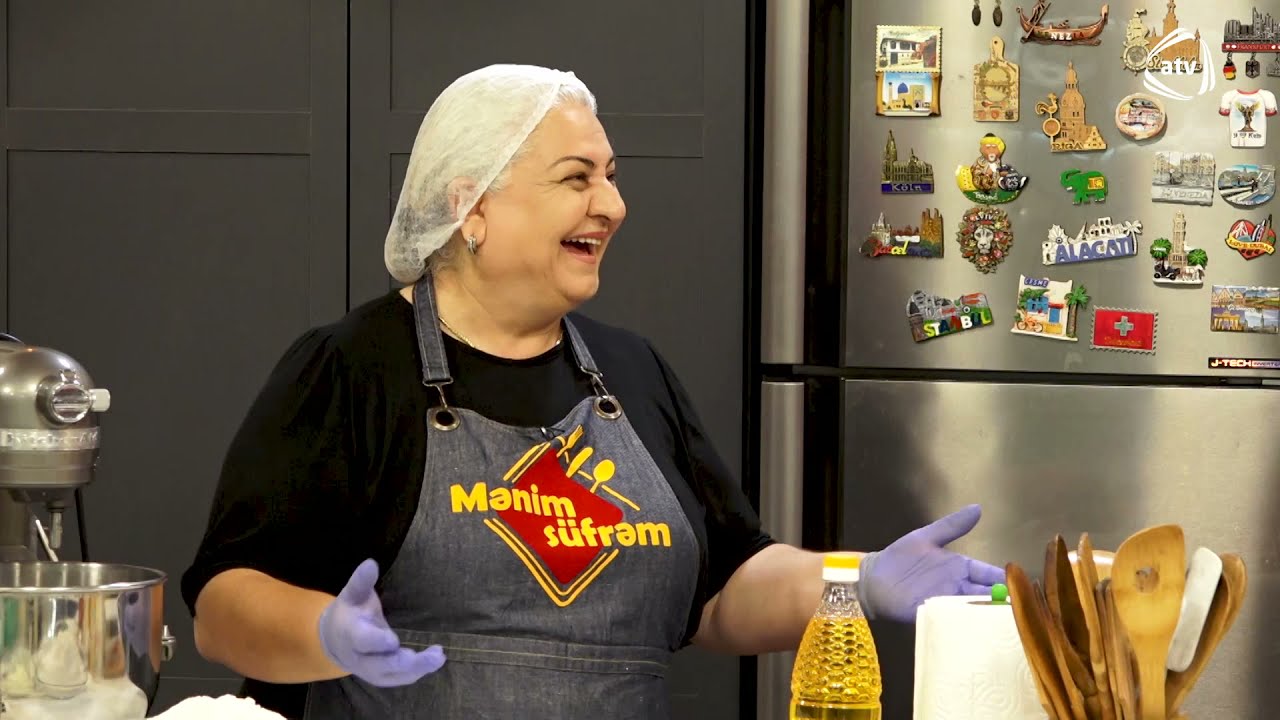 Mənim Süfrəm - Elmira Qədirova ilə pizza və lahmacun hazırlanması