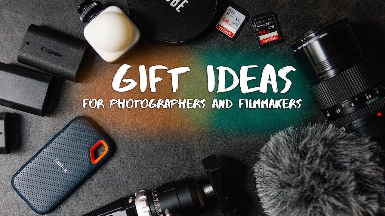 Gift Ideas For Photographers & Filmmakers Under $100