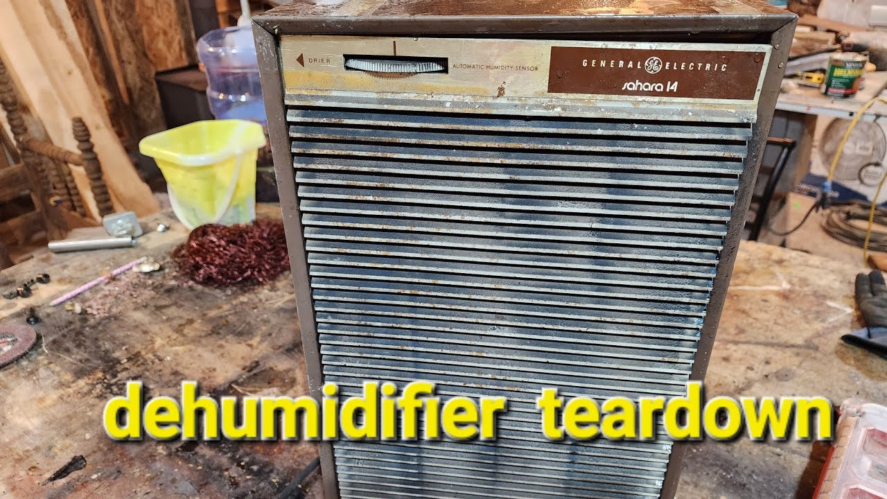 scrapping an old dehumidifier ( pre copper eye joe)