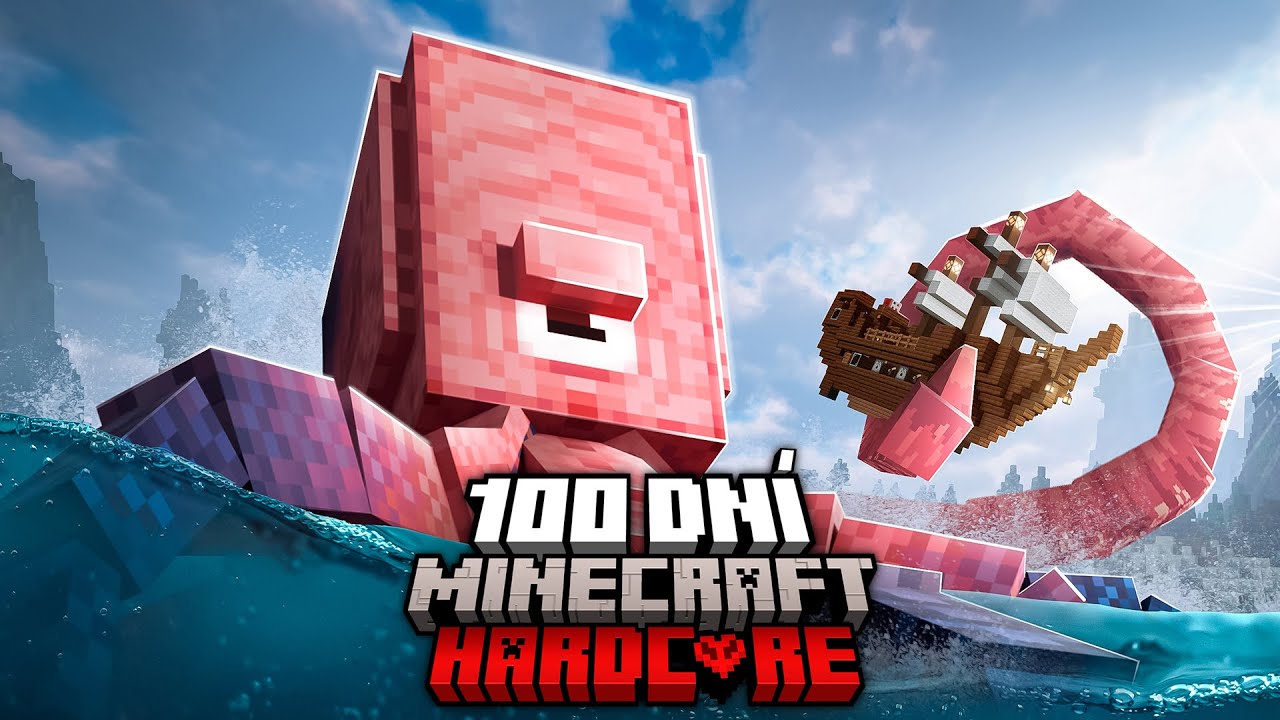 Přežil jsem 100 DNÍ v Bermudském Trojúhelníku v Minecraftu... A tohle se stalo