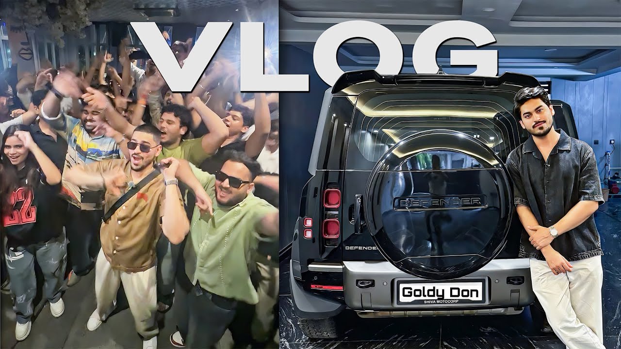 Defender se Gaye Jaipur Meet-up Pe 😍 - VLOG