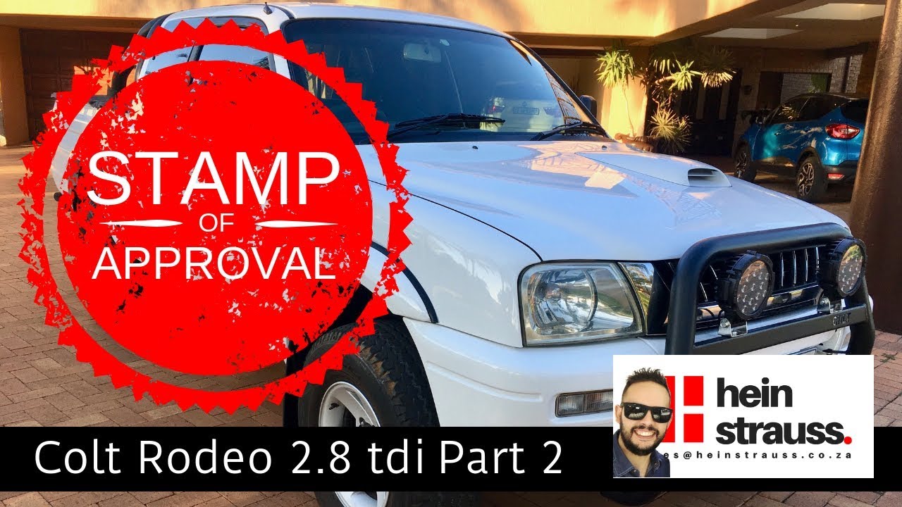 Восстановление моего Mitsubishi Colt Rodeo 2.8 TDI 4x4 Club-cab, часть 2