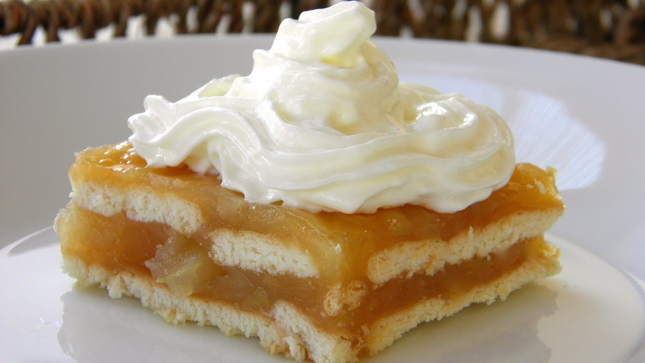 Brzi nepečeni kolač s jabukama • ReciPeci Sandre Gašparić
