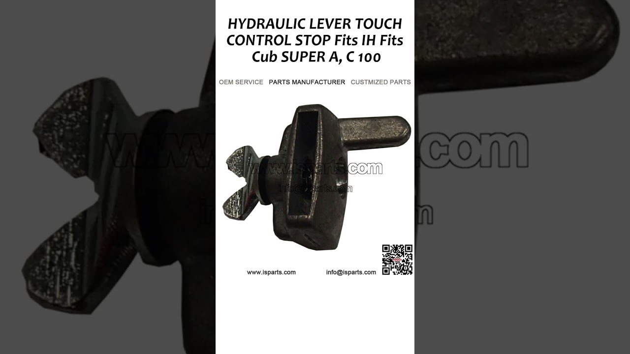 HYDRAULIC LEVER TOUCH CONTROL STOP Fits IH Fits Fits Cub SUPER A, C 100