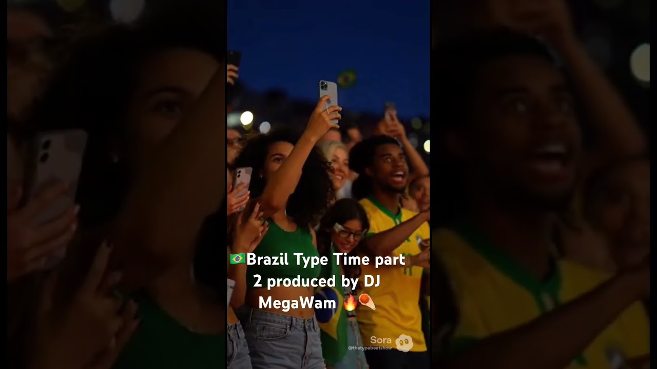 🇧🇷Brazil Afro House Dembow reggaeton EDM Funk mashup produced by DJ MegaWam BrazilType Time part 2