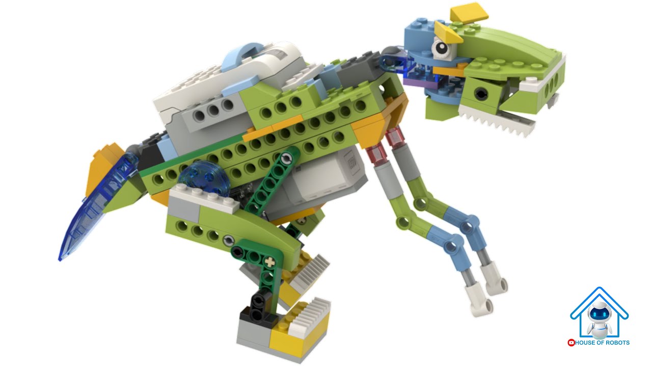 T-rex Lego Wedo 2.0 Robot Design With Building Instructions #house_of_robots #lego #legotechnic