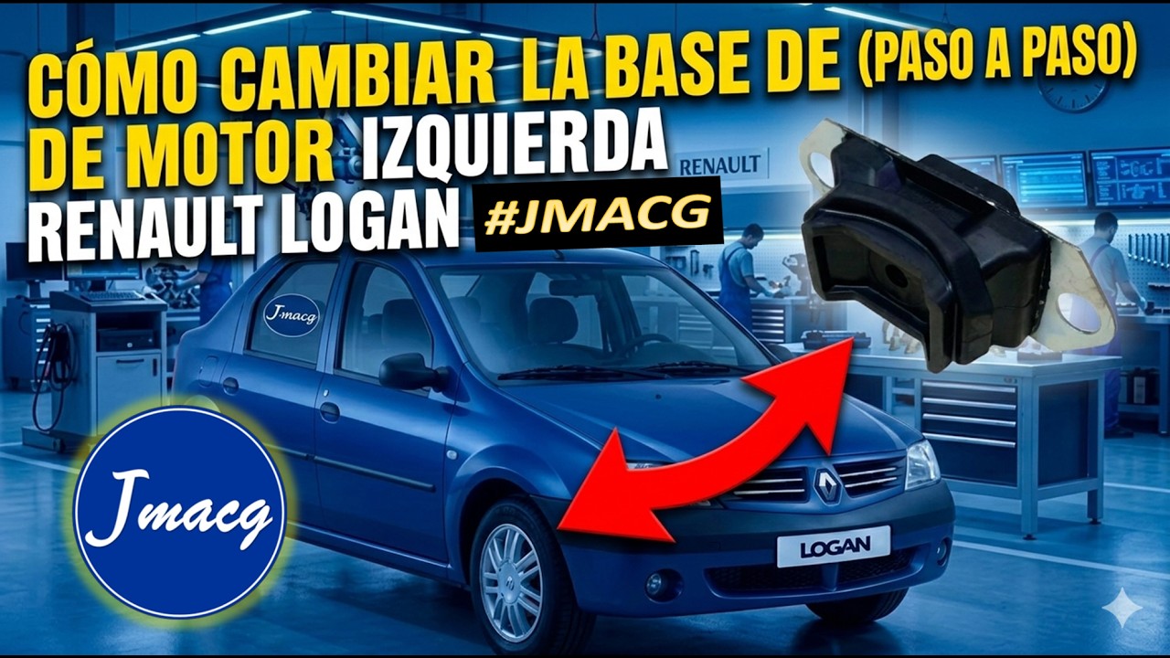 Cambiando Base de Motor Izquierda Logan