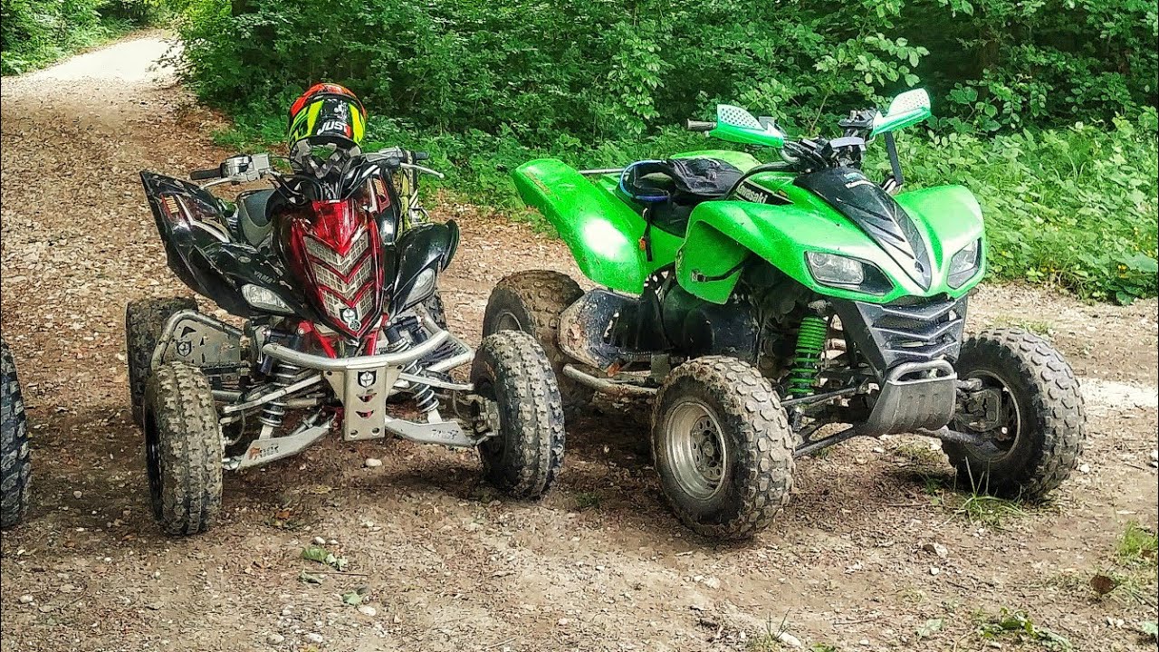 KFX 700 & Raptor 700 - Afternoon Rip