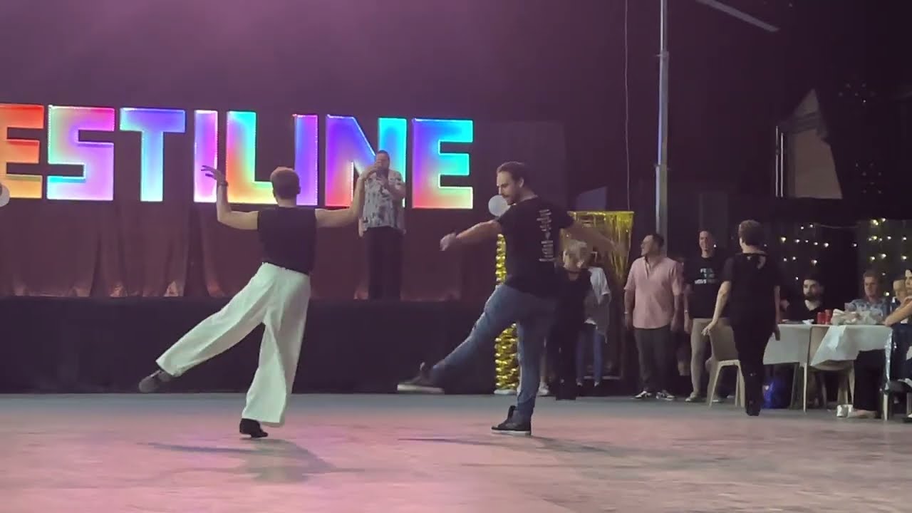Just A Human Line Dance by Daniel Trepat & Guillaume Richard Demo @ 2024 Festiline