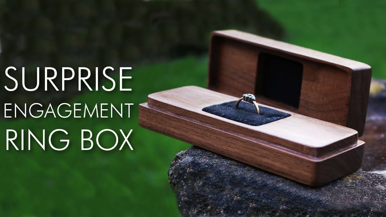 DIY Surprise Engagement Ring Box - Using The X Carve