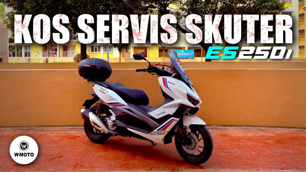 Pertama Kali Servis Skuter. Mahal Ke Murah?  | WMOTO ES250i