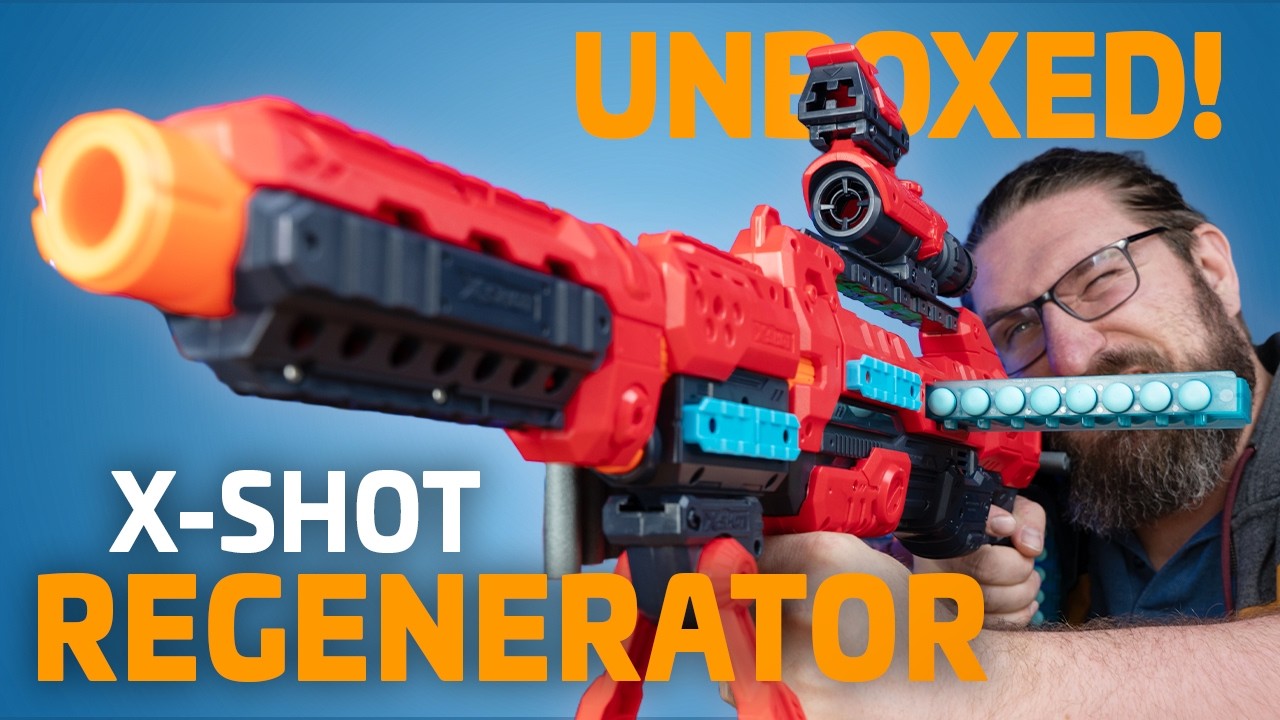 Besser als Nerf Modulus? 😱 Der X-Shot Regenerator im Härtetest!