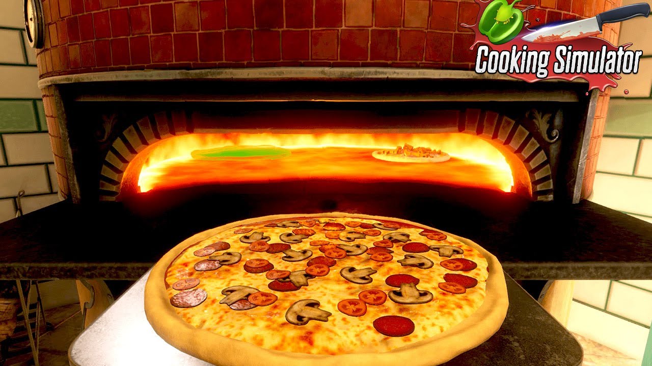 超本格お料理ゲームで「ピザ🍕」を生地から作ったらハプニングだらけだった【Cooking Simulator - Pizza】