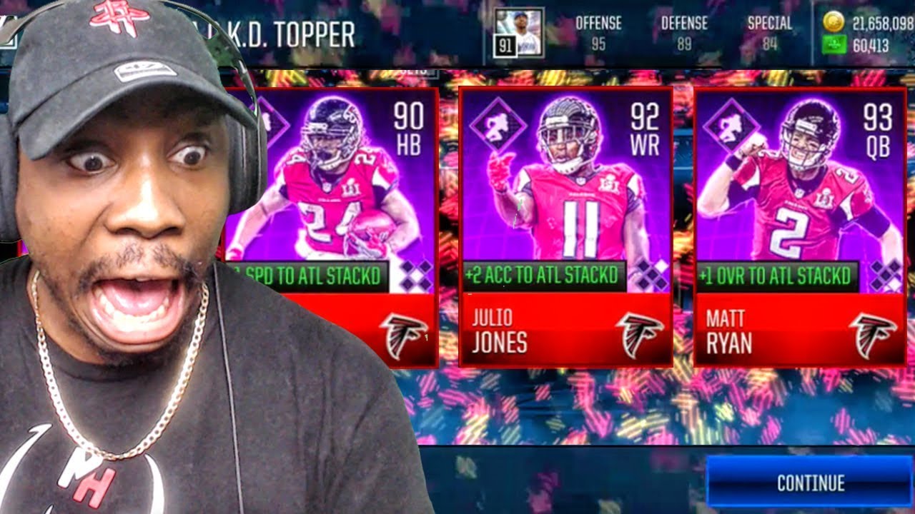 CRAZIEST PULLS EVER SEEN IN S.T.A.C.K.D. PACK OPENING! Madden Mobile 18 Gameplay Ep. 14