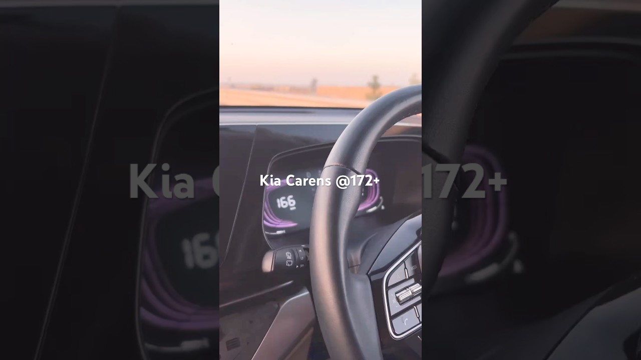 Kia Carens top speed
