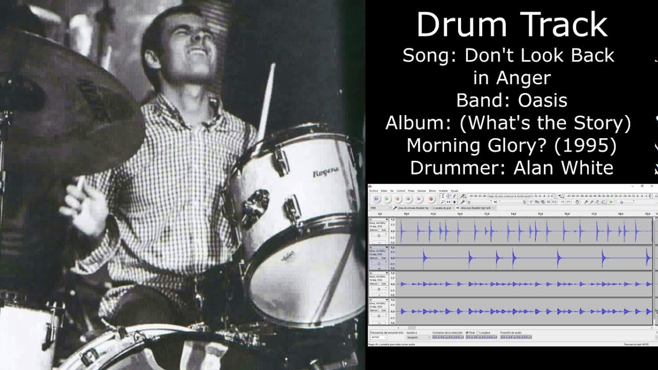 Don't Look Back in Anger (Oasis) &bull; Drum Track
