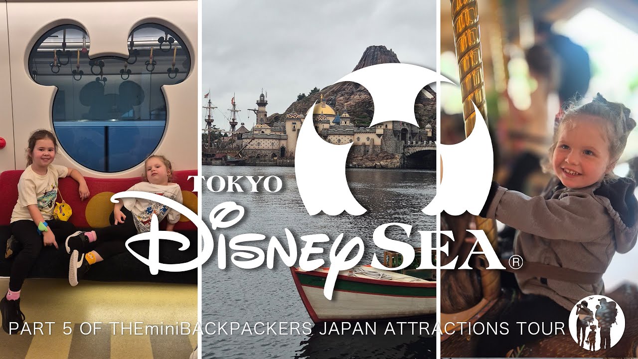 Tokyo DisneySea – The Most Stunning Disney Park in the World? Full Tour, Rides, Food & Family Fun!