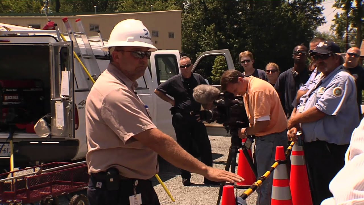 Complete 30 Minute DOMINION VIRGINIA POWER ARC DEMO Safety Trailer