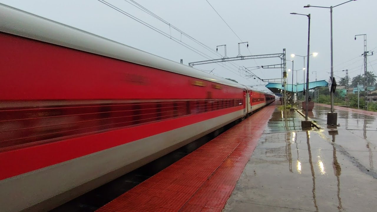 17 in 1 Powerful WAP-7 & WAP4 Actions At 130KMPH | ICF & LHB Trains | RAJDHANI+DURONTO+VB | I R