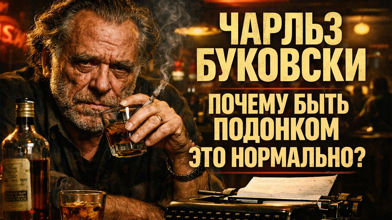 ЧАРЛЬЗ БУКОВСКИ: ПОЧЕМУ БЫТЬ ПОДОНКОМ — ЭТО НОРМАЛЬНО? Жесткие уроки жизни от поэта!