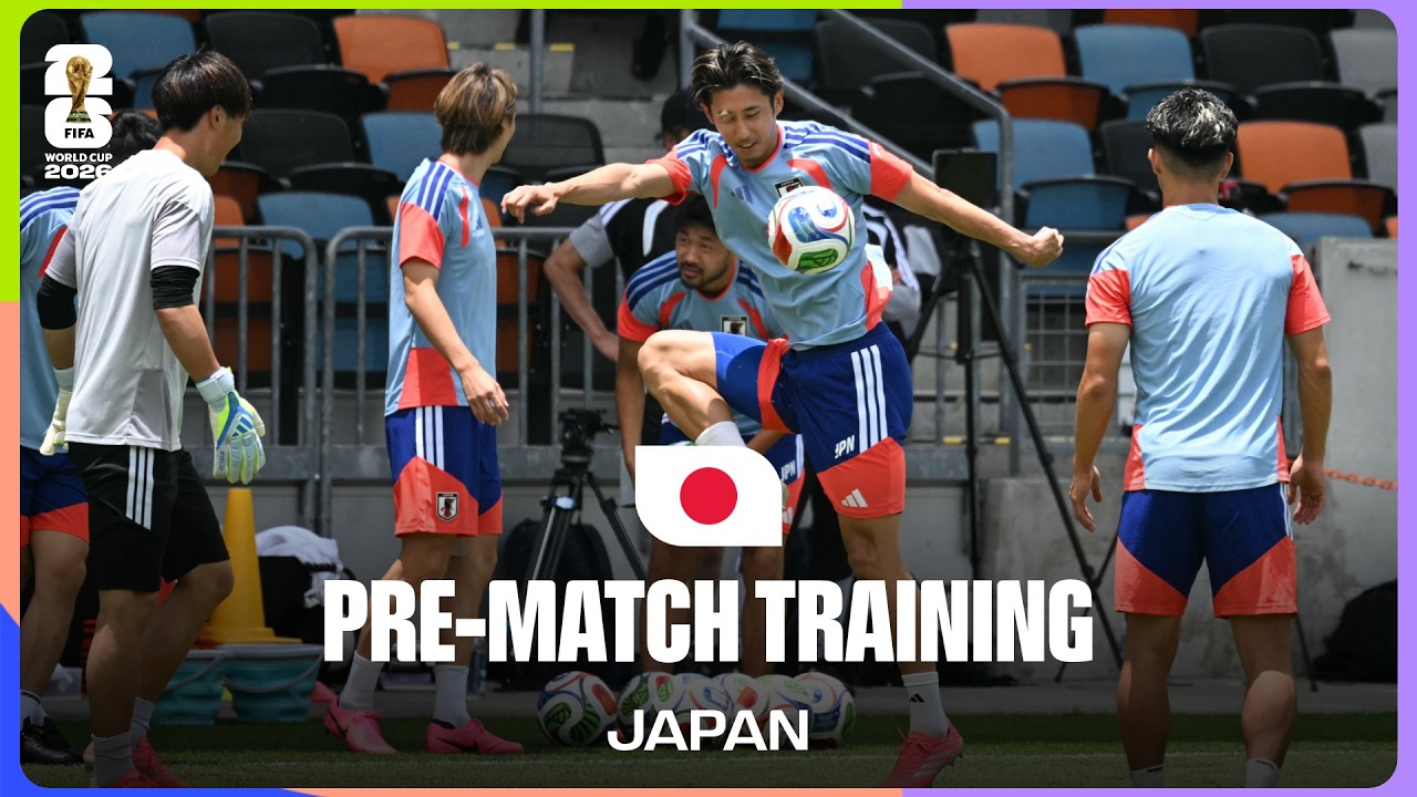 Japan Train Before Brazil | FIFA World Cup 2026&trade;