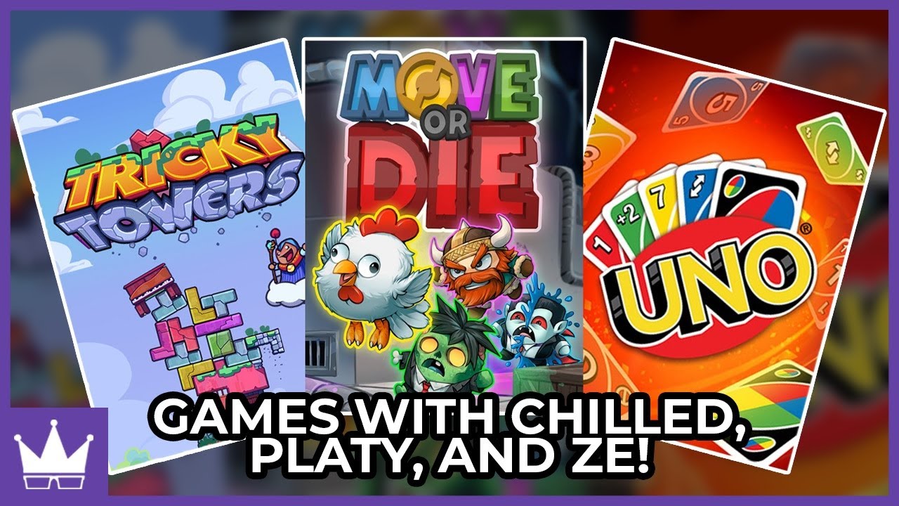 Twitch Livestream | Party Games w/ChilledChaos, Aplatypuss & ZeRoyalViking [PC]