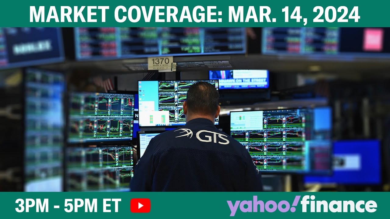 Stock market today: Stocks slump after hot inflation print | March 14, 2024