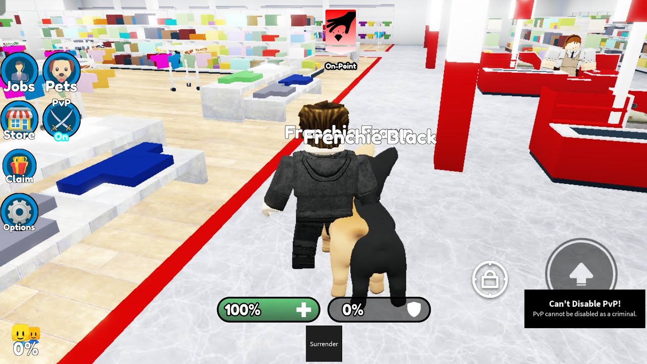 Newest on point in roblox mall security simulator 