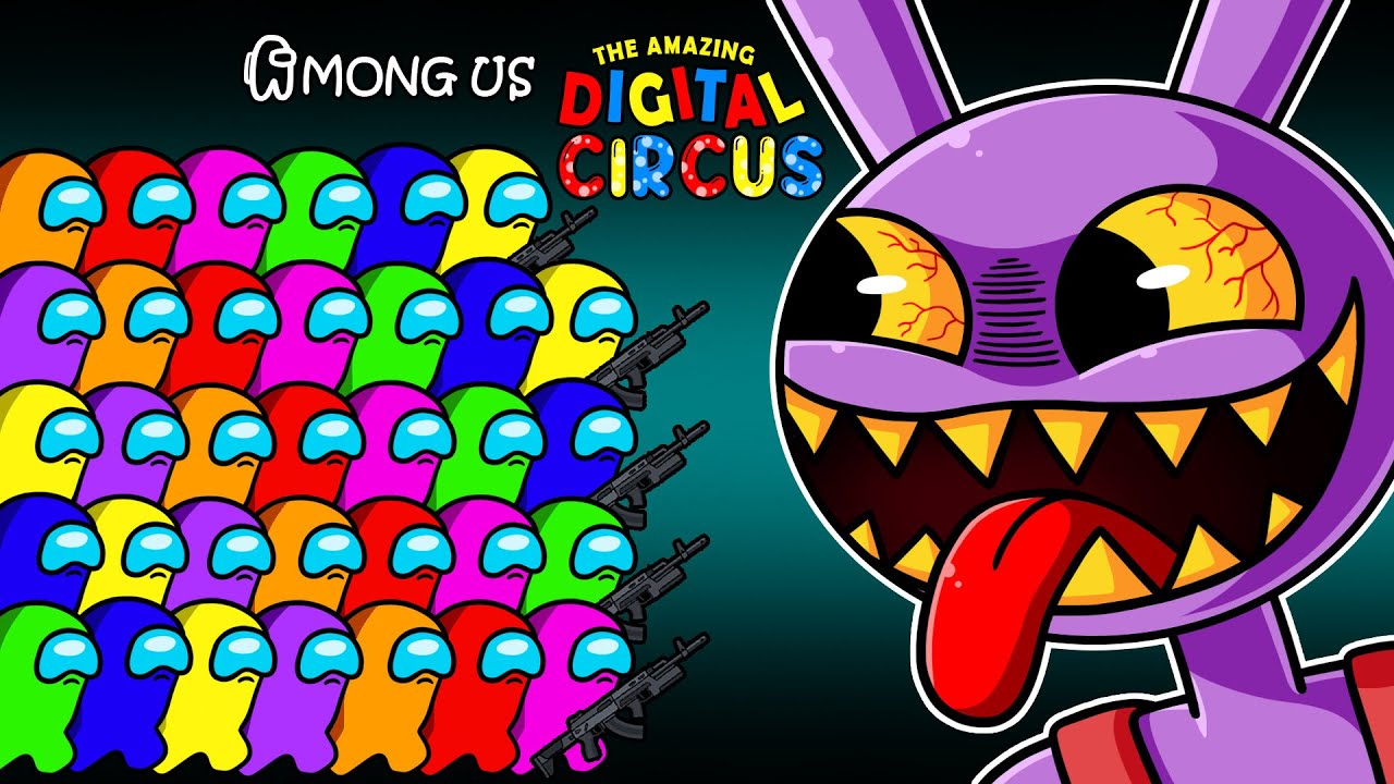 어몽어스 VS JAX | TOP SERIES Among Us Vs. All BOSS The Amazing Digital Circus | Among Us Animation