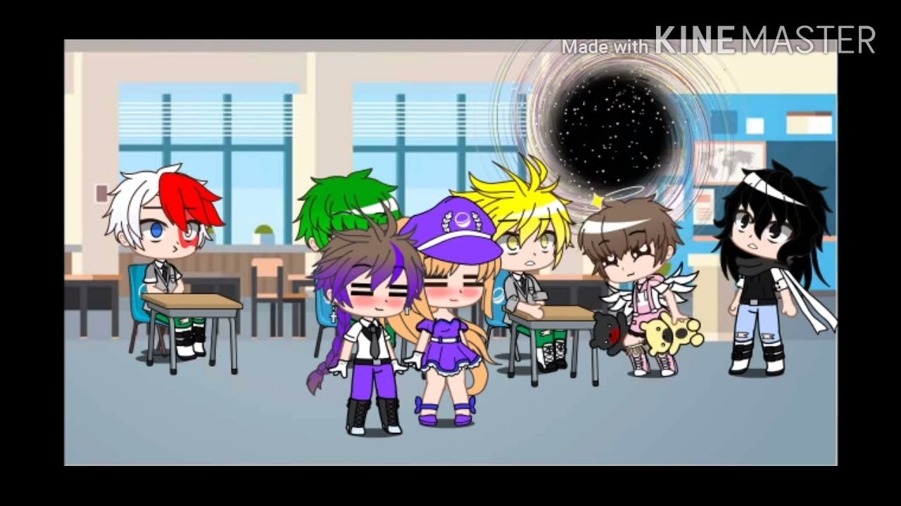 Afton meets Mha [remake] ✓part 1✓