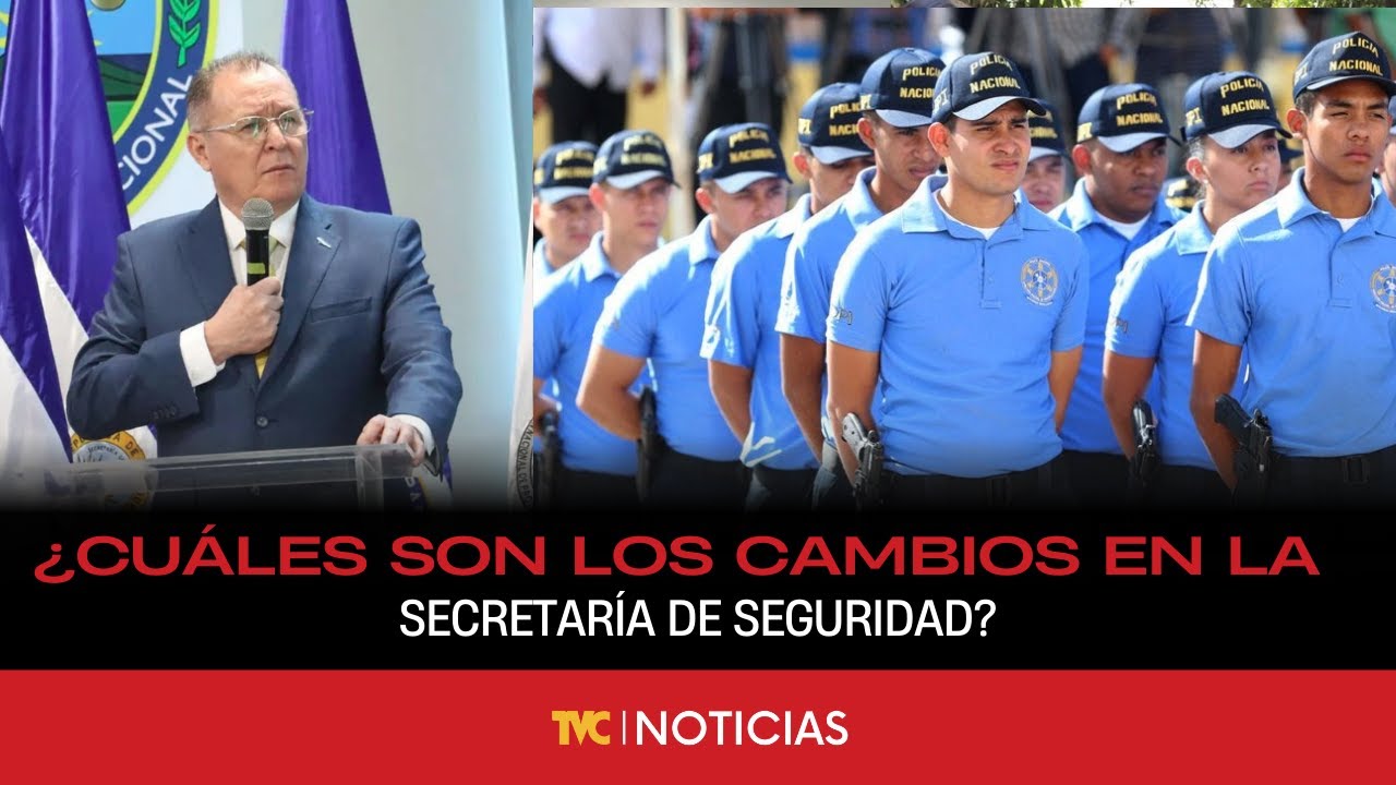 ¿Cuáles son los cambios en la secretaría de Seguridad?