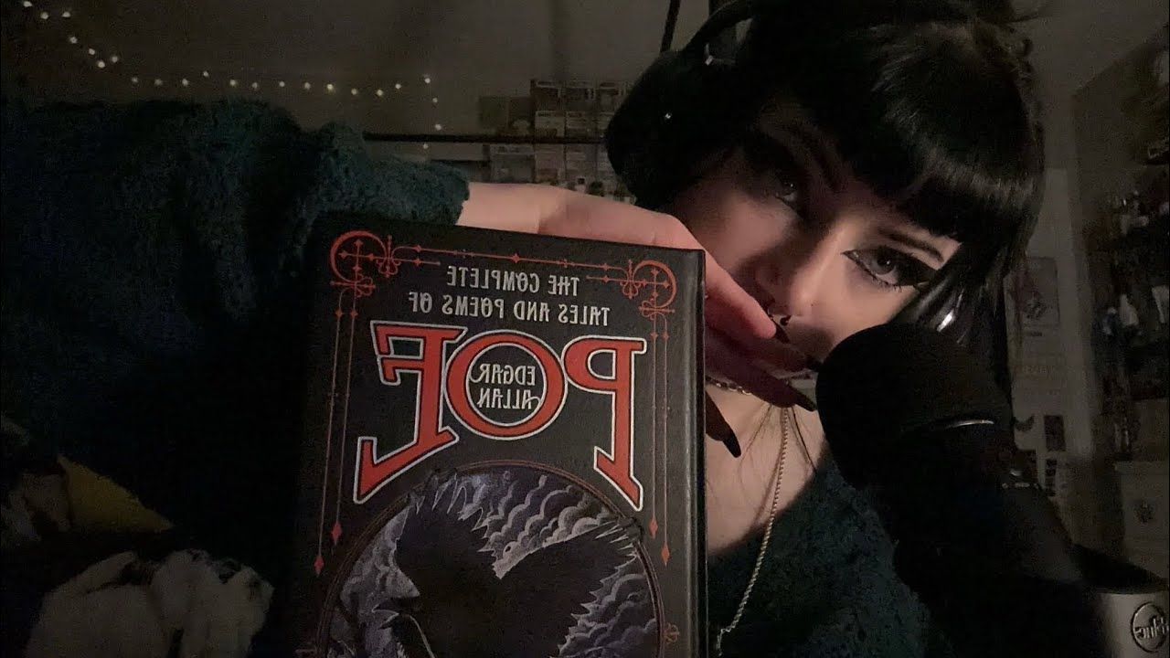 Asmr~ Reading The Raven by Edgar Allan Poe🩷