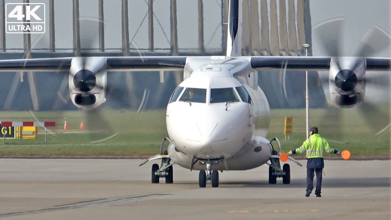 3x Dornier Do328 bringing 1.FC Union Berlin Football Team | Amsterdam Schiphol