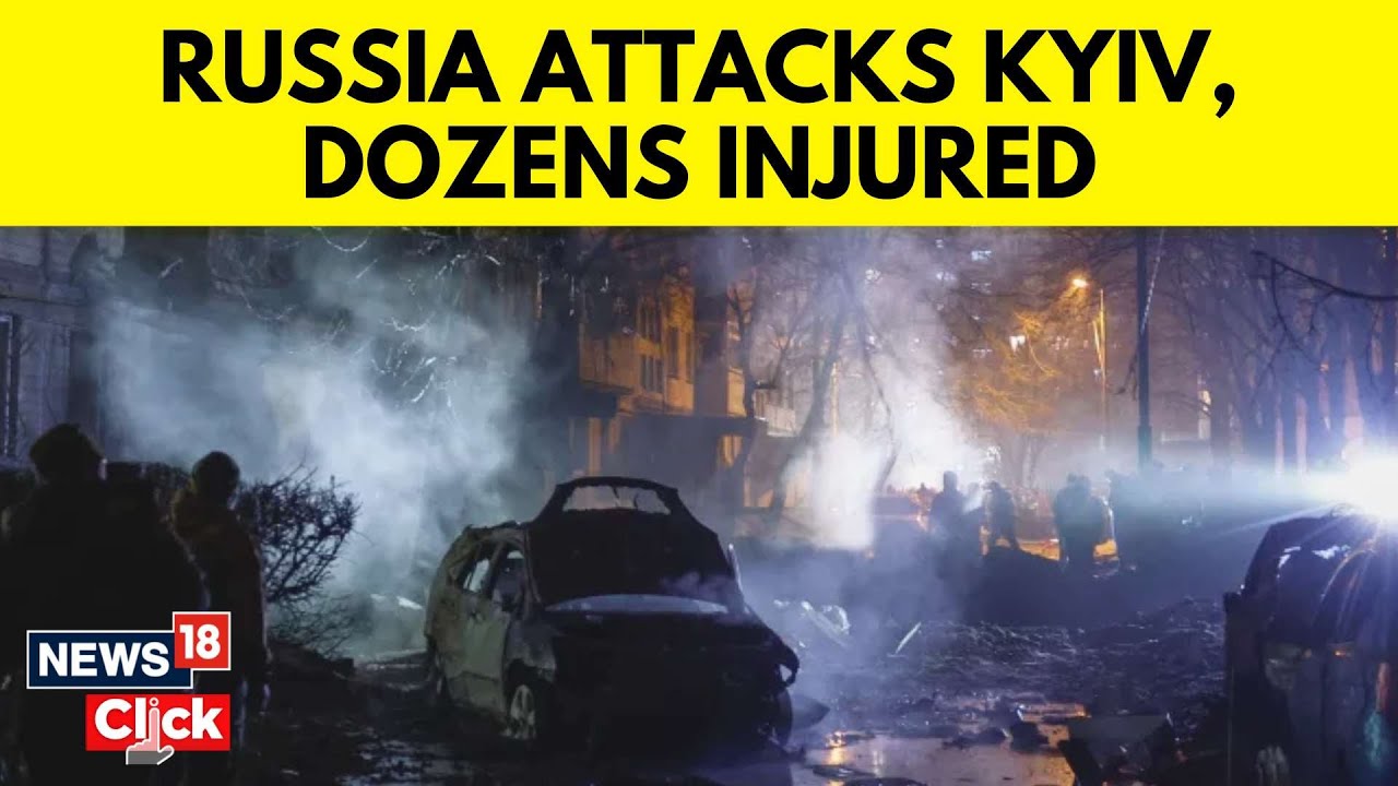 Ukraine Says 53, Including 6 Children, Hurt In Russian Missile Strikes On Kyiv | N18V | News18