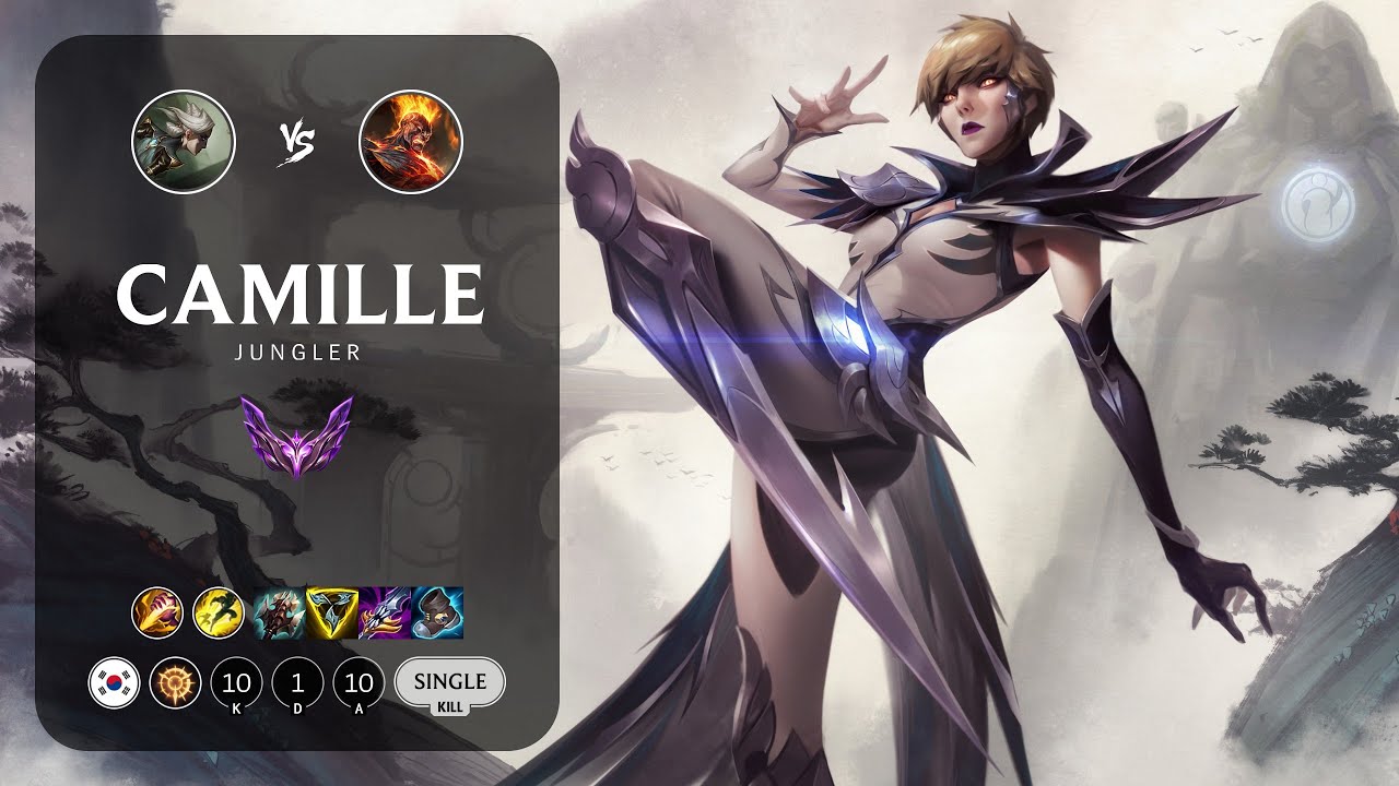 Camille Jungle vs Brand - KR Master Patch 14.6