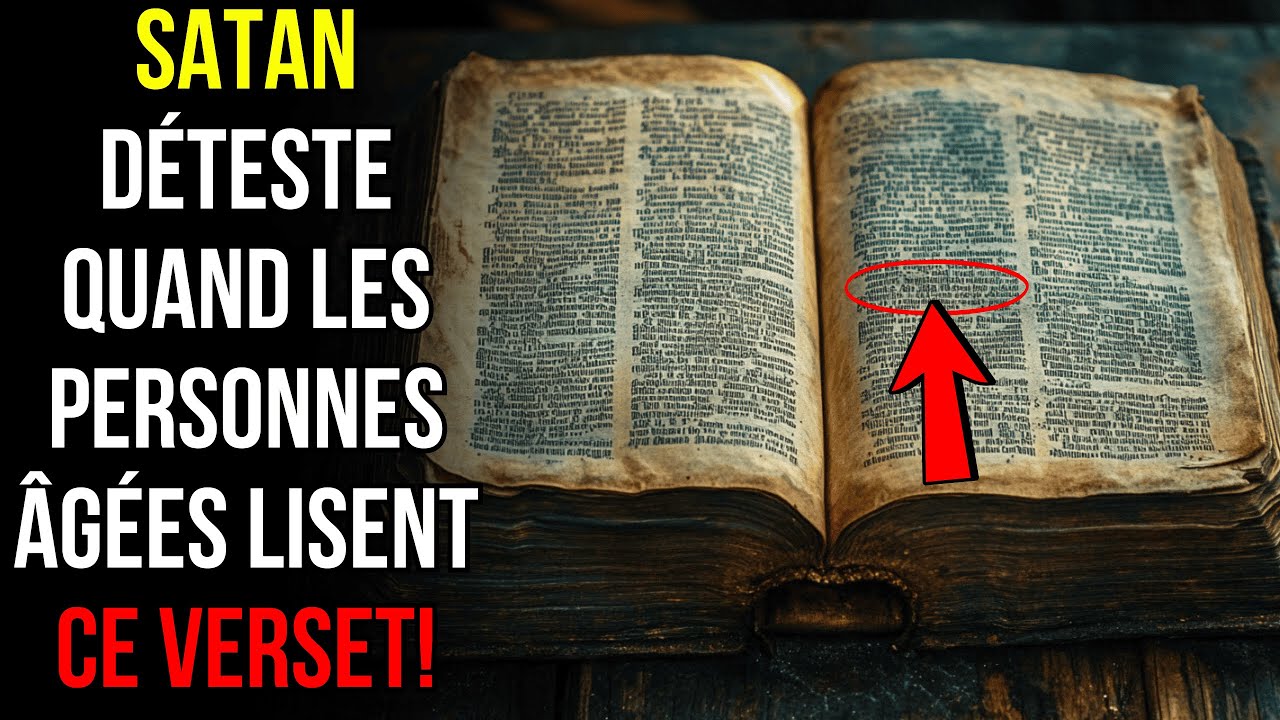 Satan d&eacute;teste ces 7 versets car ils r&eacute;v&egrave;lent le secret divin r&eacute;serv&eacute; aux personnes &acirc;g&eacute;es!