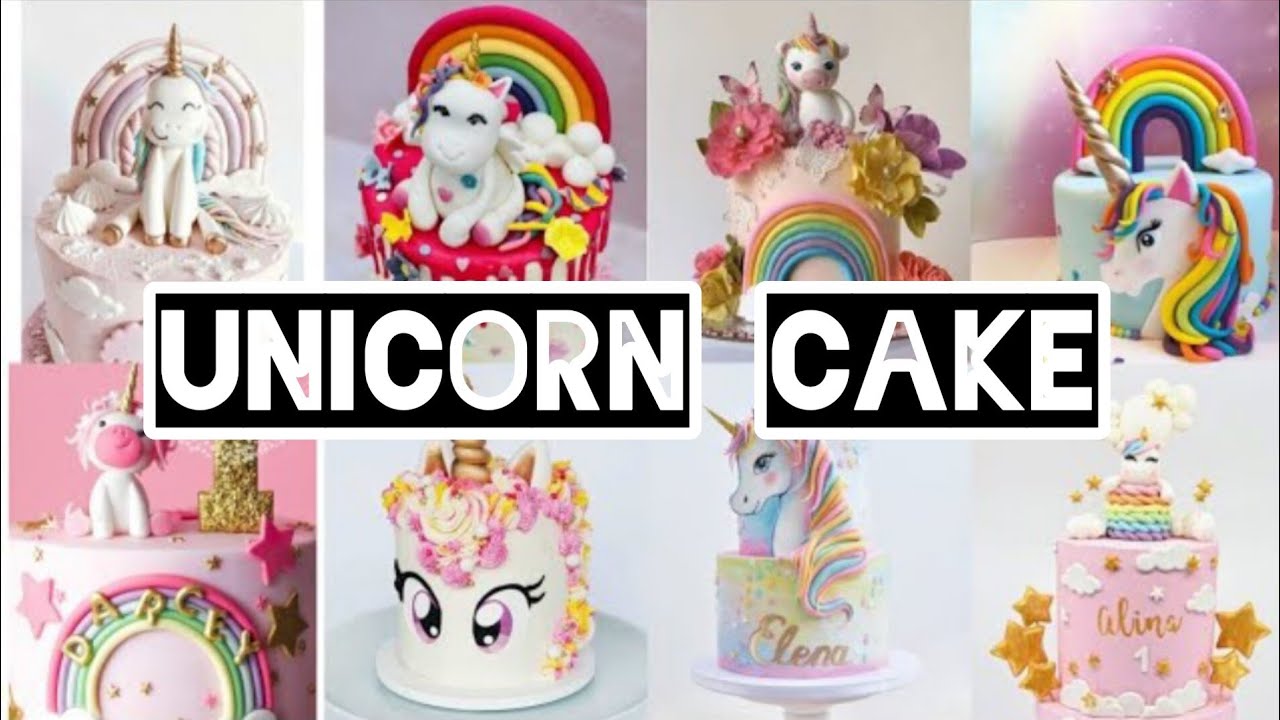 How to decorate Union Cakes || Unicorn Cake decoration ideas