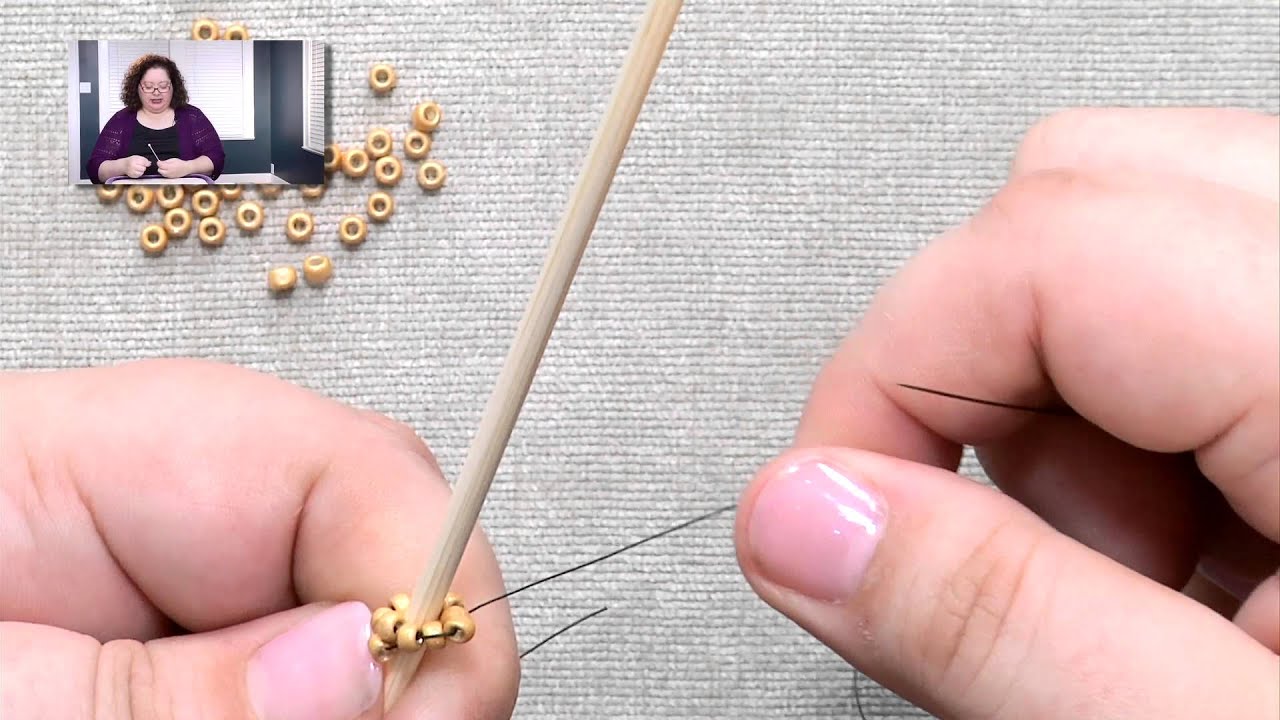 Stitches: Tubular Even-Count Peyote