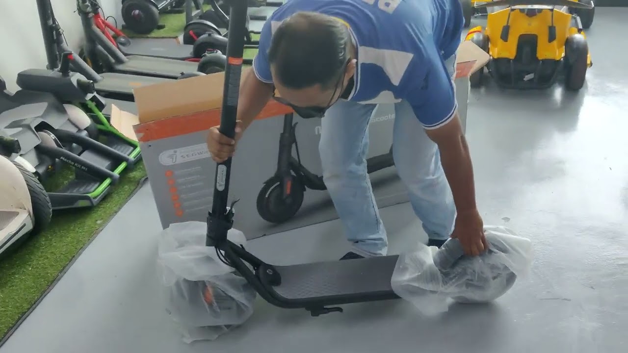 Segway Ninebot F25 scooter installation