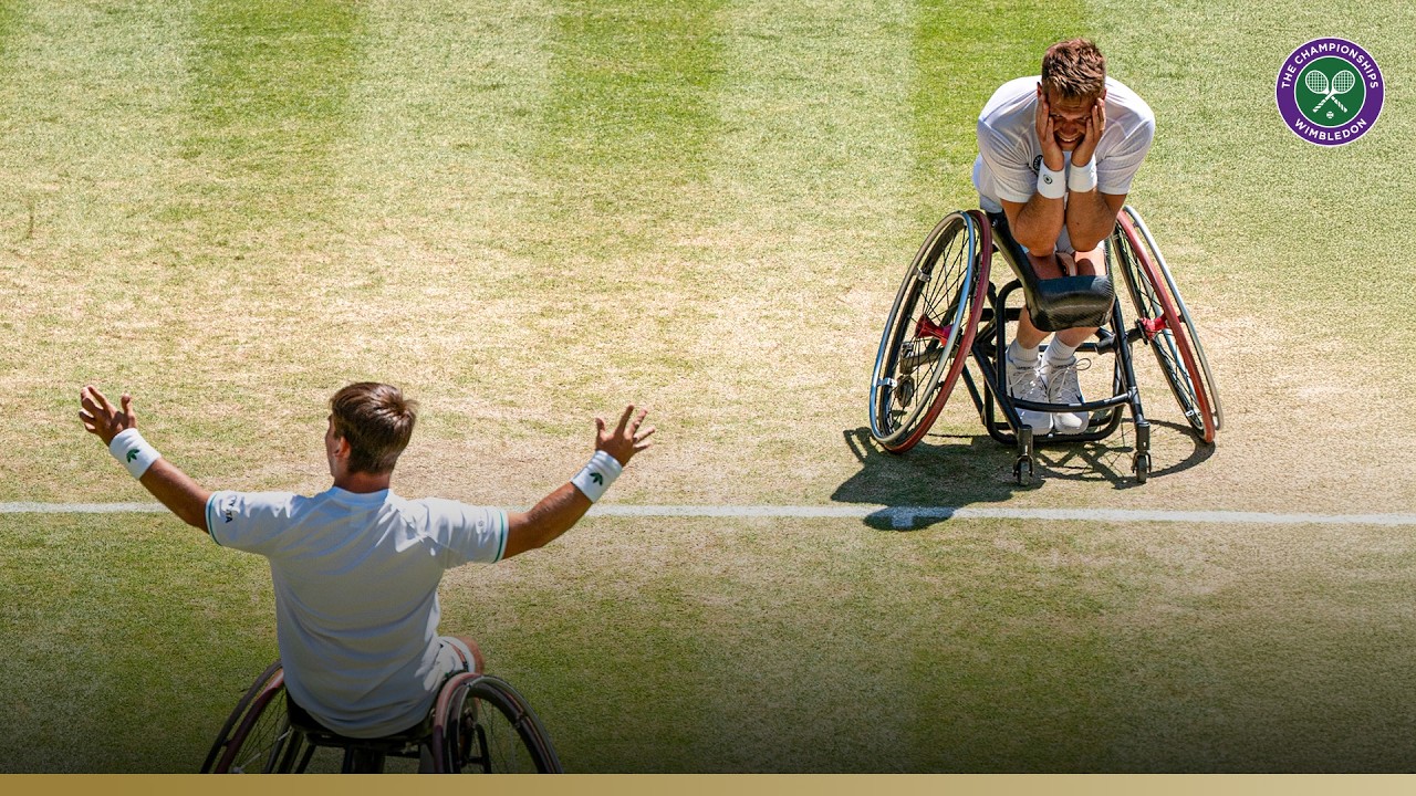 STUNNING the No.1 seeds! | Winning Moment | De La Puente/Spaargaren | Wimbledon 2025