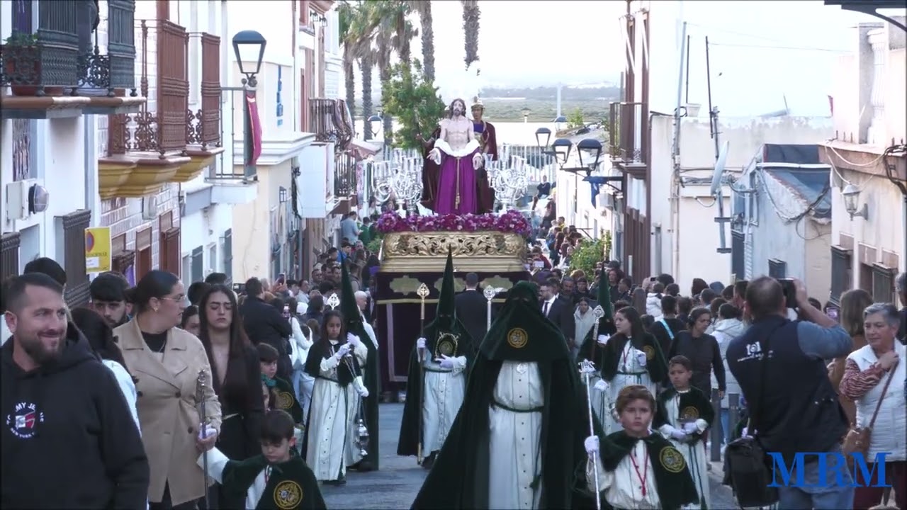 SEMANA SANTA NTRO  PADRE JESUS DE LA HUMILDAD ISLA CRISTINA LUNES 25 DE MARZO 2024