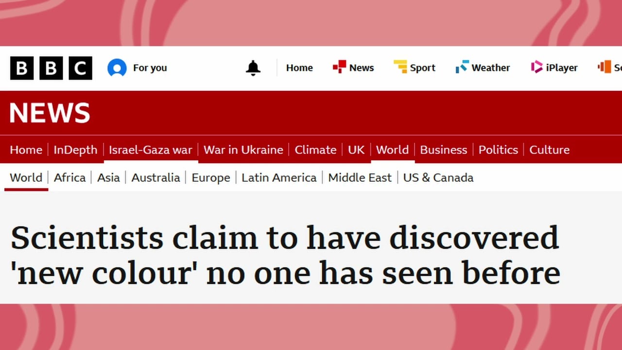 We Have Been Lied to about Colours...