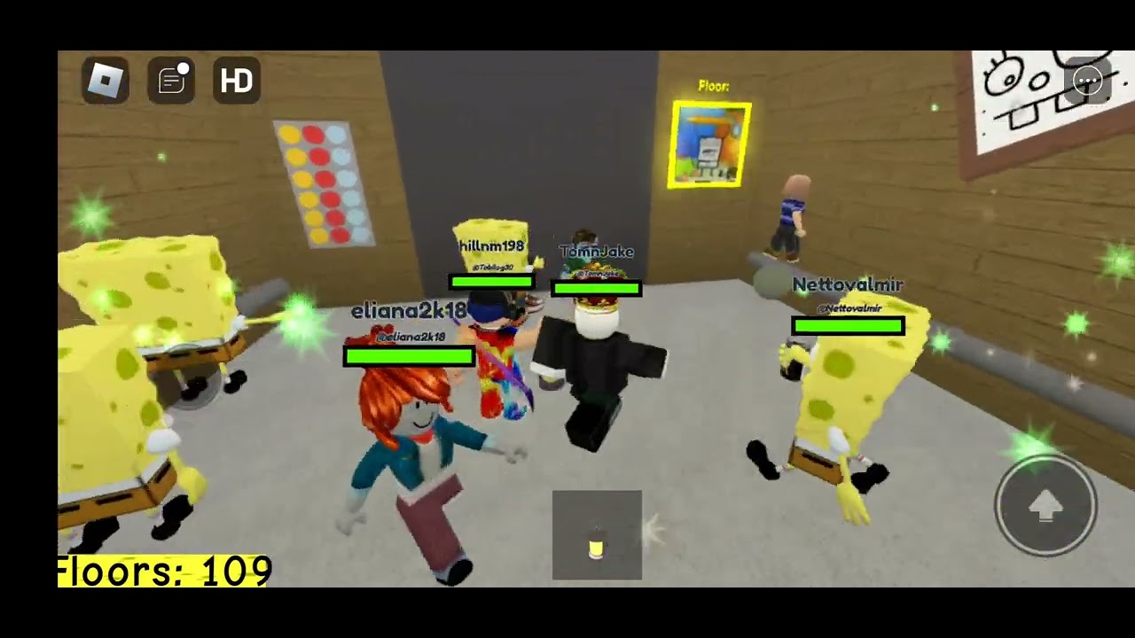 The Roblox SpongeBob Elevator 4