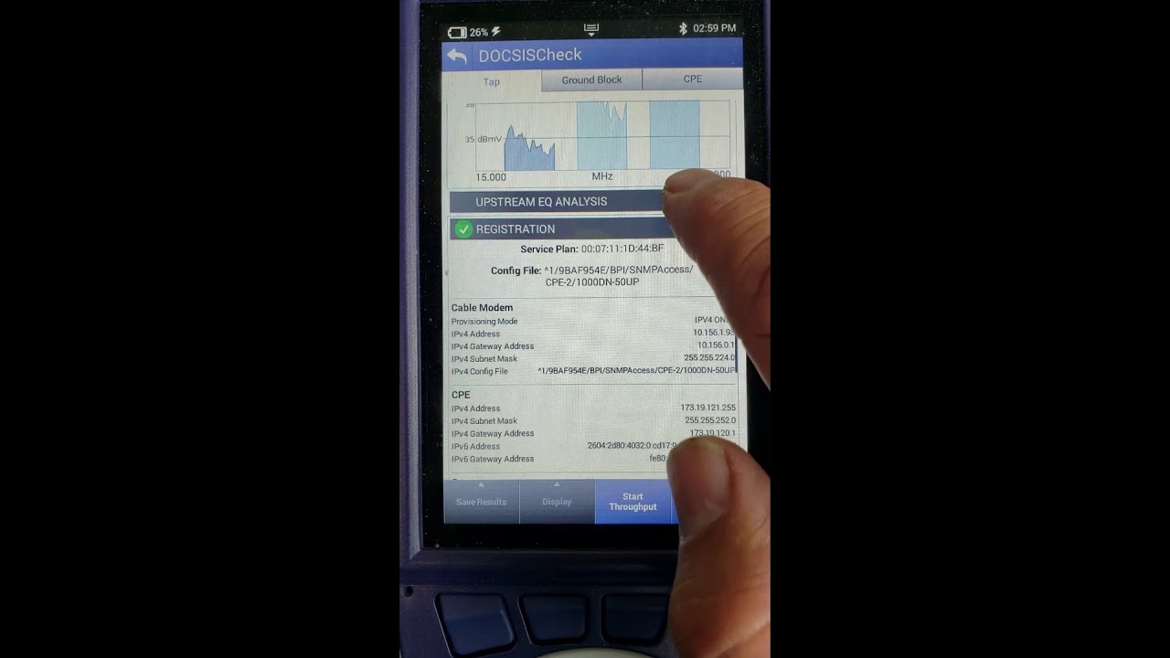 SPEEDTEST WITH VIAVI ONE EXPERT 630