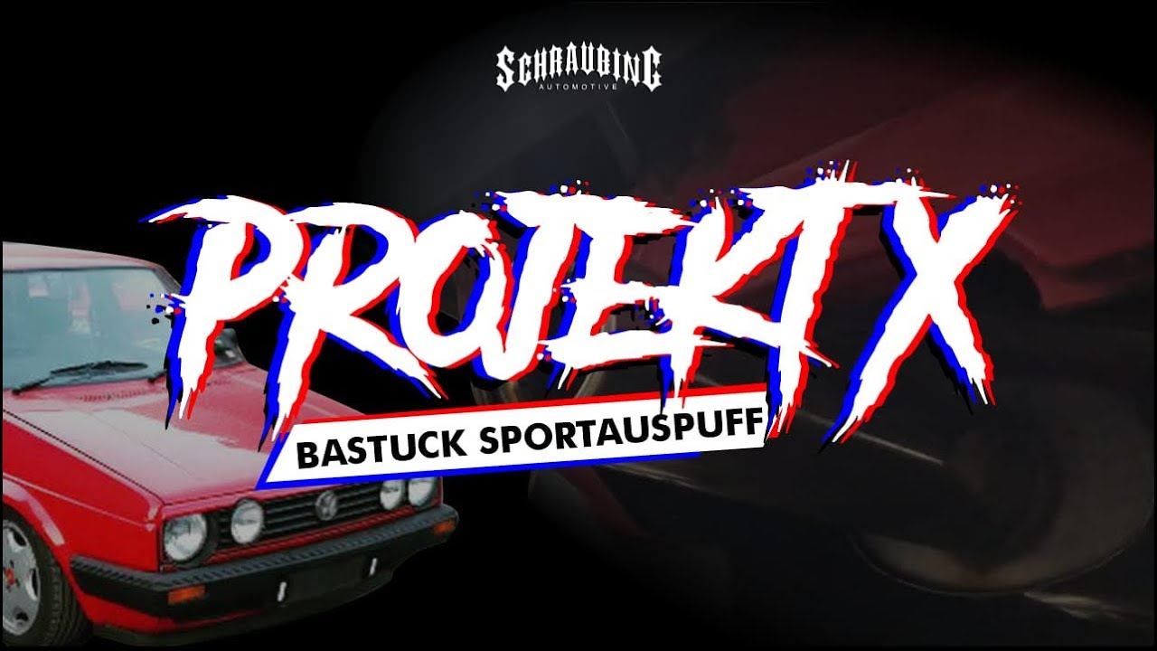 Golf 2 ProjektX Bastuck Sportauspuff (Ep2)