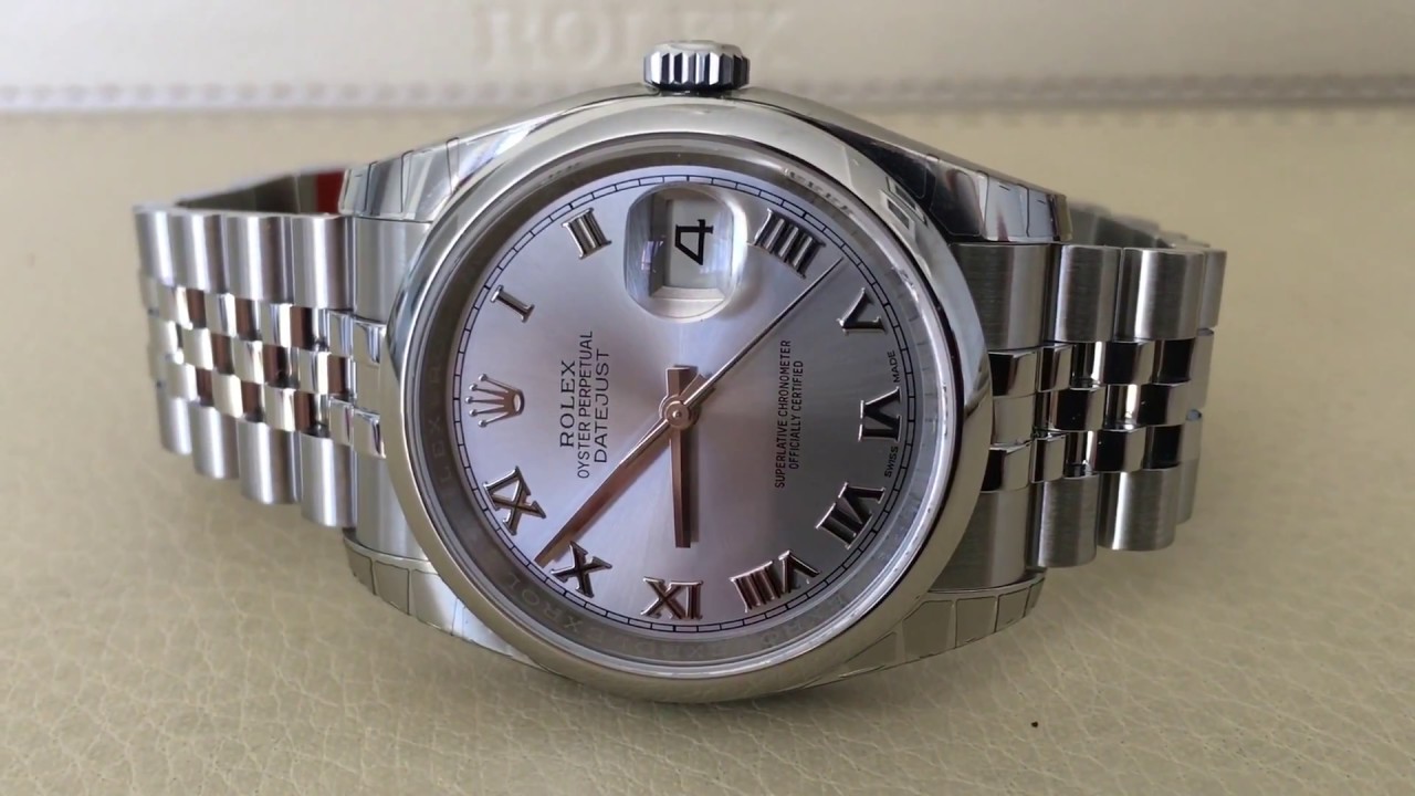 Rolex Datejust 116200 Silver Dial Jubilee