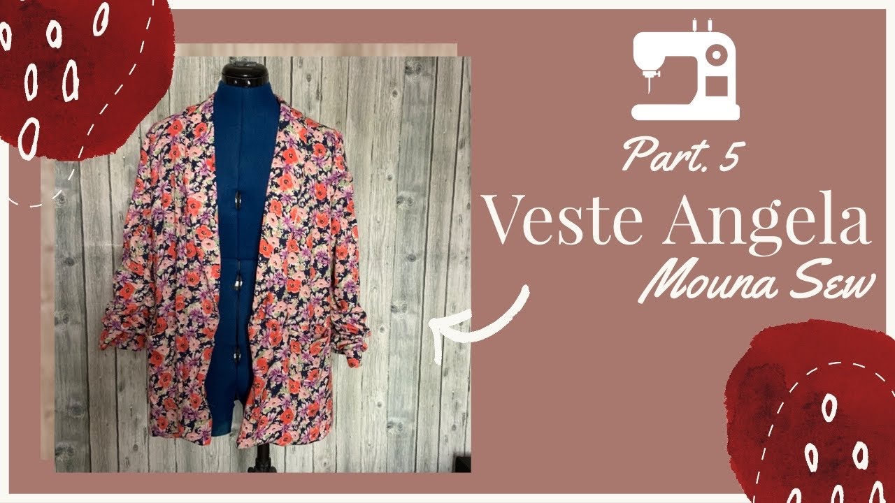 Coudre la veste angela de Mouna Sew/Majam Part. 5
