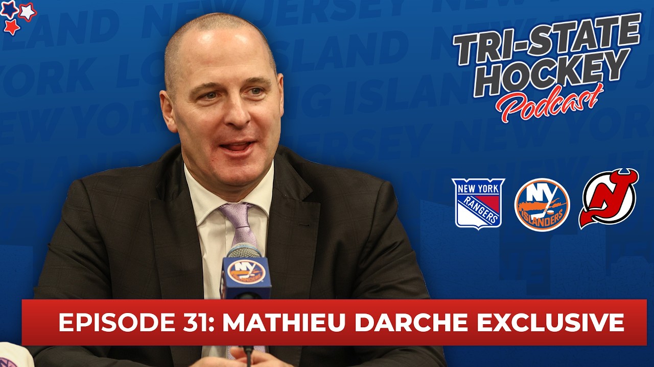Episode 31: Mathieu Darche Exclusive | Tri-State Hockey Podcast