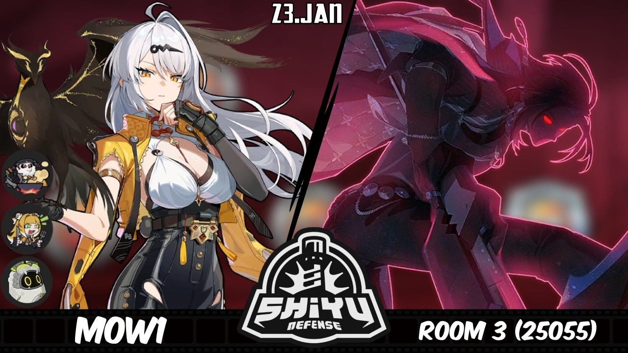 M0W1 Yixuan // Shiyu Defense (23.Jan) Node 5 Room 3 (25055 Score) // Zenless Zone Zero